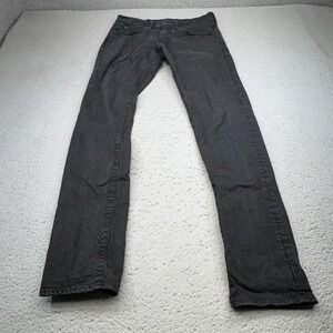 Polo Ralph Lauren Jeans Mens 32 Black Sullivan Slim Stretch Denim Mid Rise